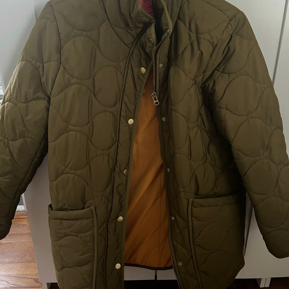 J.Crew Lightweight Puffer Coat